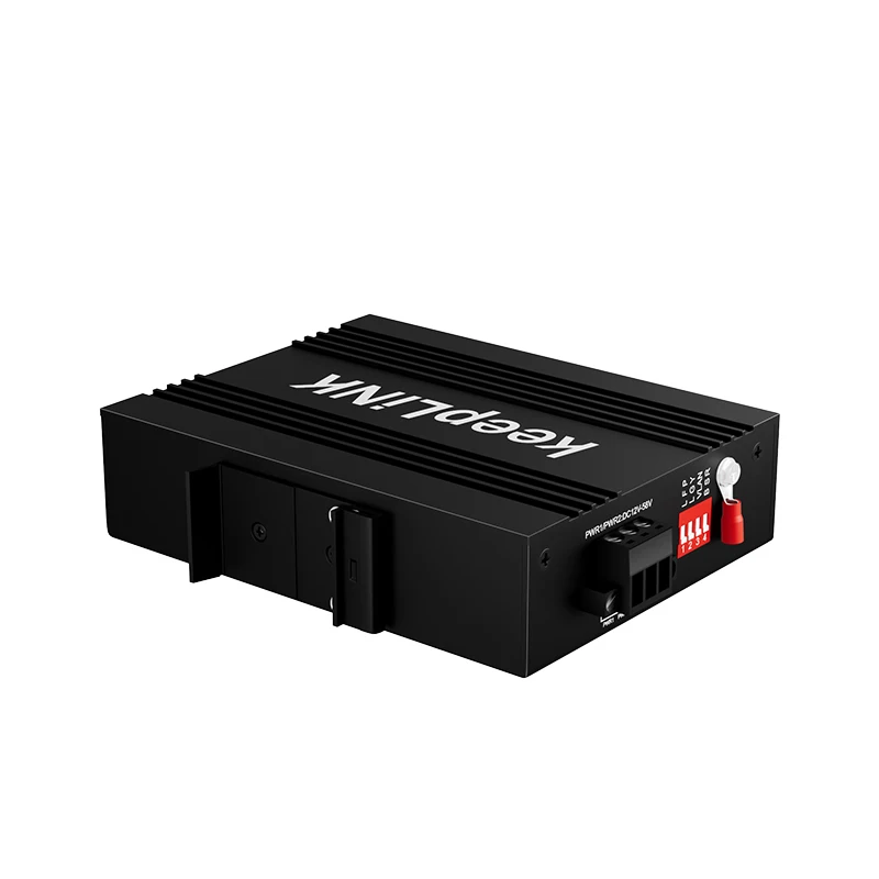KeepLiNK Industrial 5-Port full gigabit unmanaged Ethernet Switch DIN Rail IP40 Metal Housing - Imagen 5