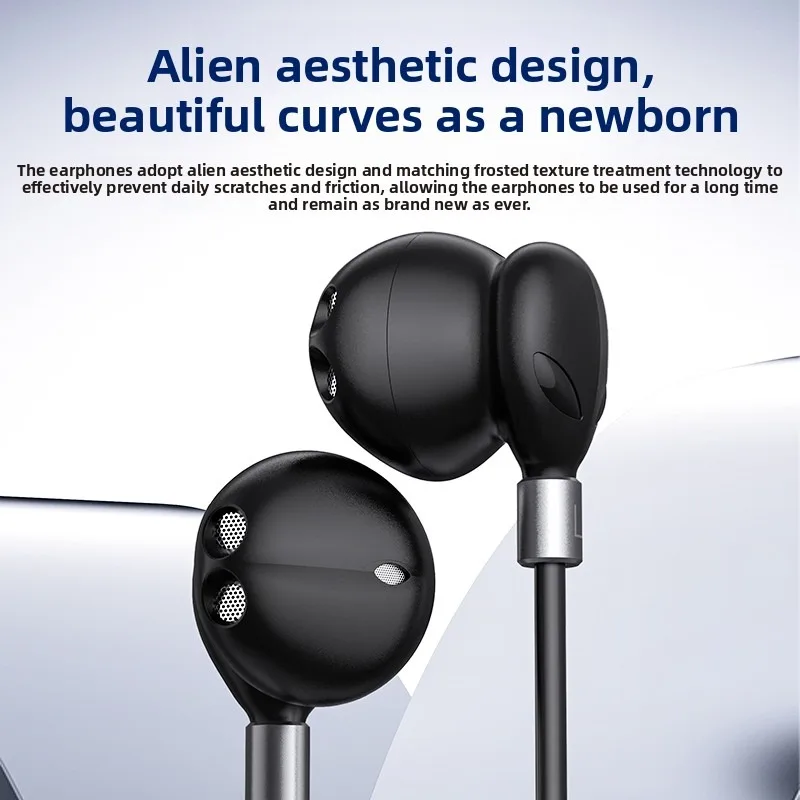 For Samsung Wired Headphones HiFi 9D Surround Sound With Wire Control Type C 3.5mm Music Earbuds For Galaxy S25 24 Ultra A54 A53 – Image 4