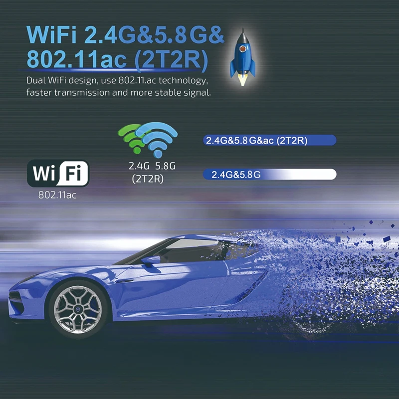Q96 OHP 8K Hisilicon Hi3798M Box TV Android 13 quad core, 8 Go 128 Go, 8K 4K HD IPTV, 4G 5G double WiFi6, OTA, décodeur – Image 4