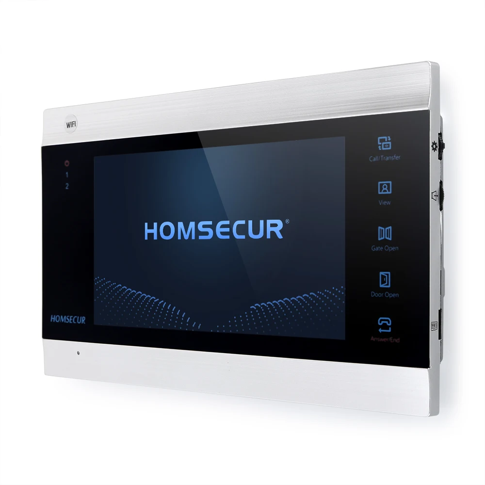 HOMSECUR WIFI Video Doorphone Intercom Door Bell RFID Auto Recording 2 Families - Imagen 5