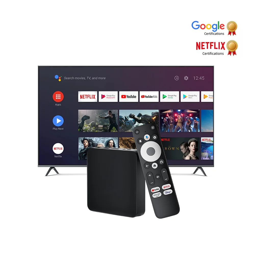 Dcolor GD2 Google Certified GTV 4K Smart Android 12 TV Box with S905Y4 Chip Supporting AV1 Decoding 2GB+32GB Memory - Image 2