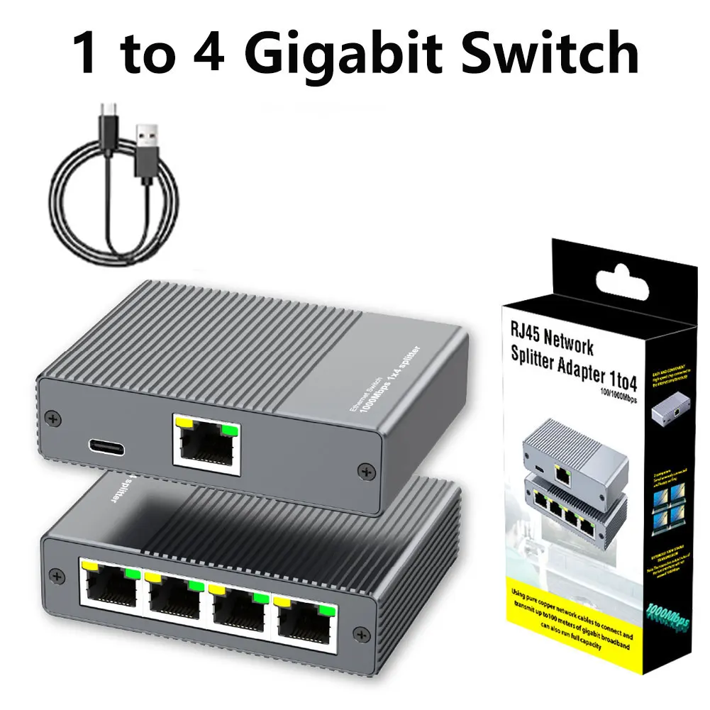 1-to-4 Gigabit
