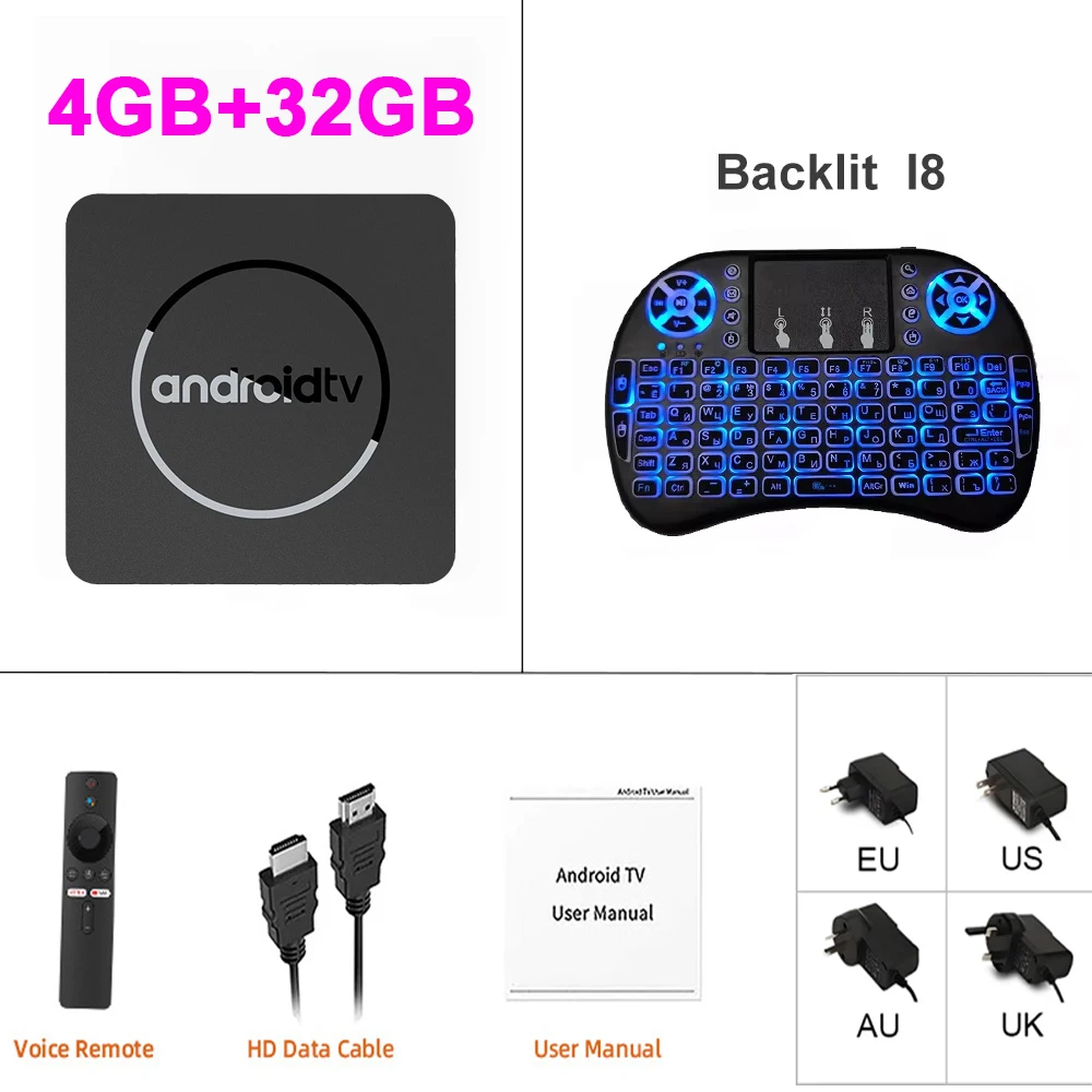 4GB 32GB Keyboard