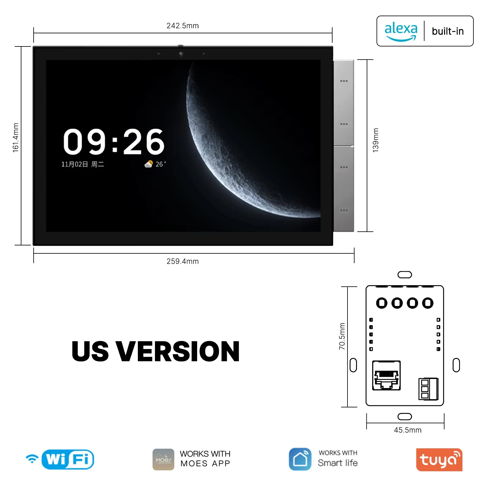 10.1 Inch Screen(US)