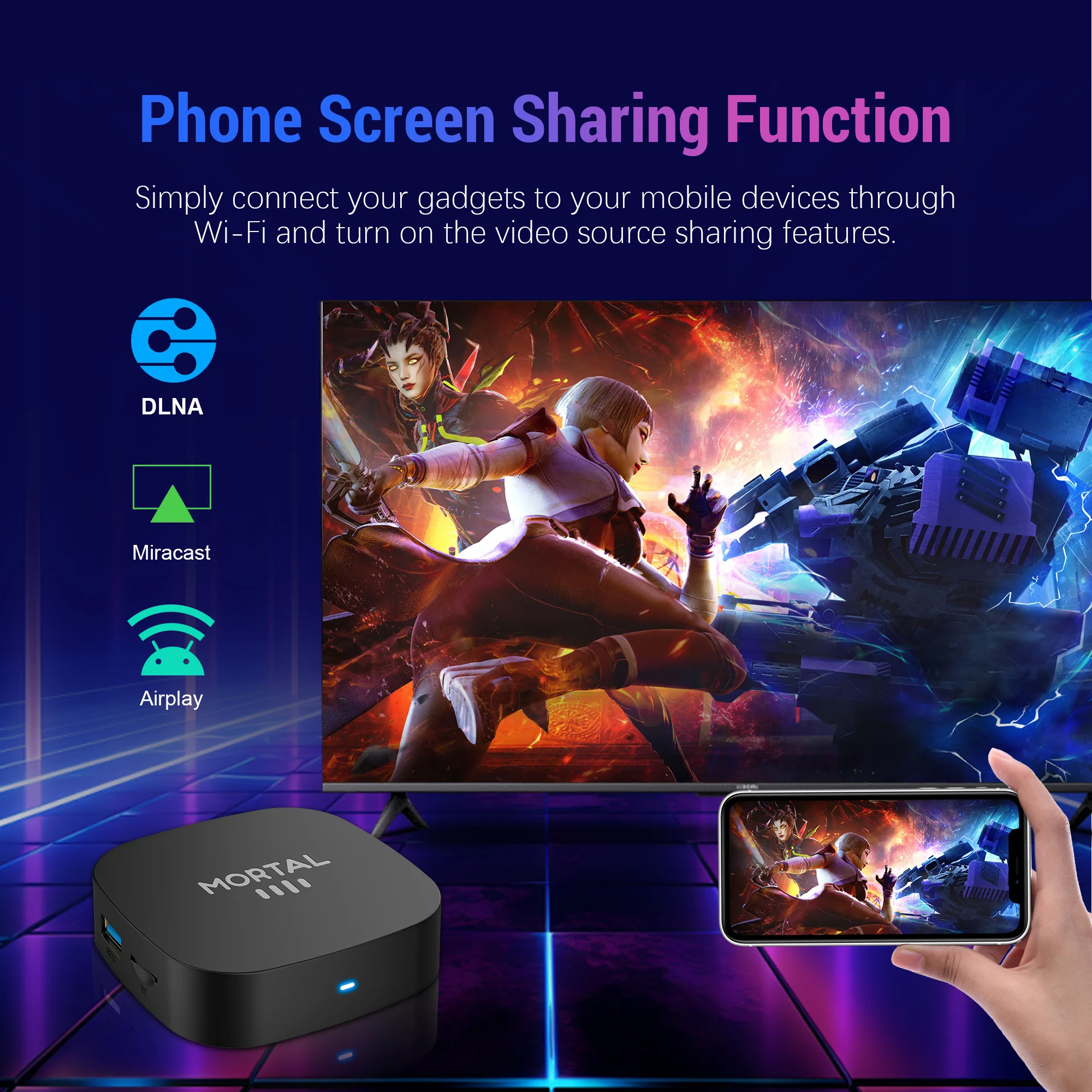 2025 New T1+ 8K HD TV Box Android 16.0 RK3518 Quad Core 8GB RAM 128GB ROM Dual Wifi 2.4G/5.8G Home Theater Media Player - Image 6