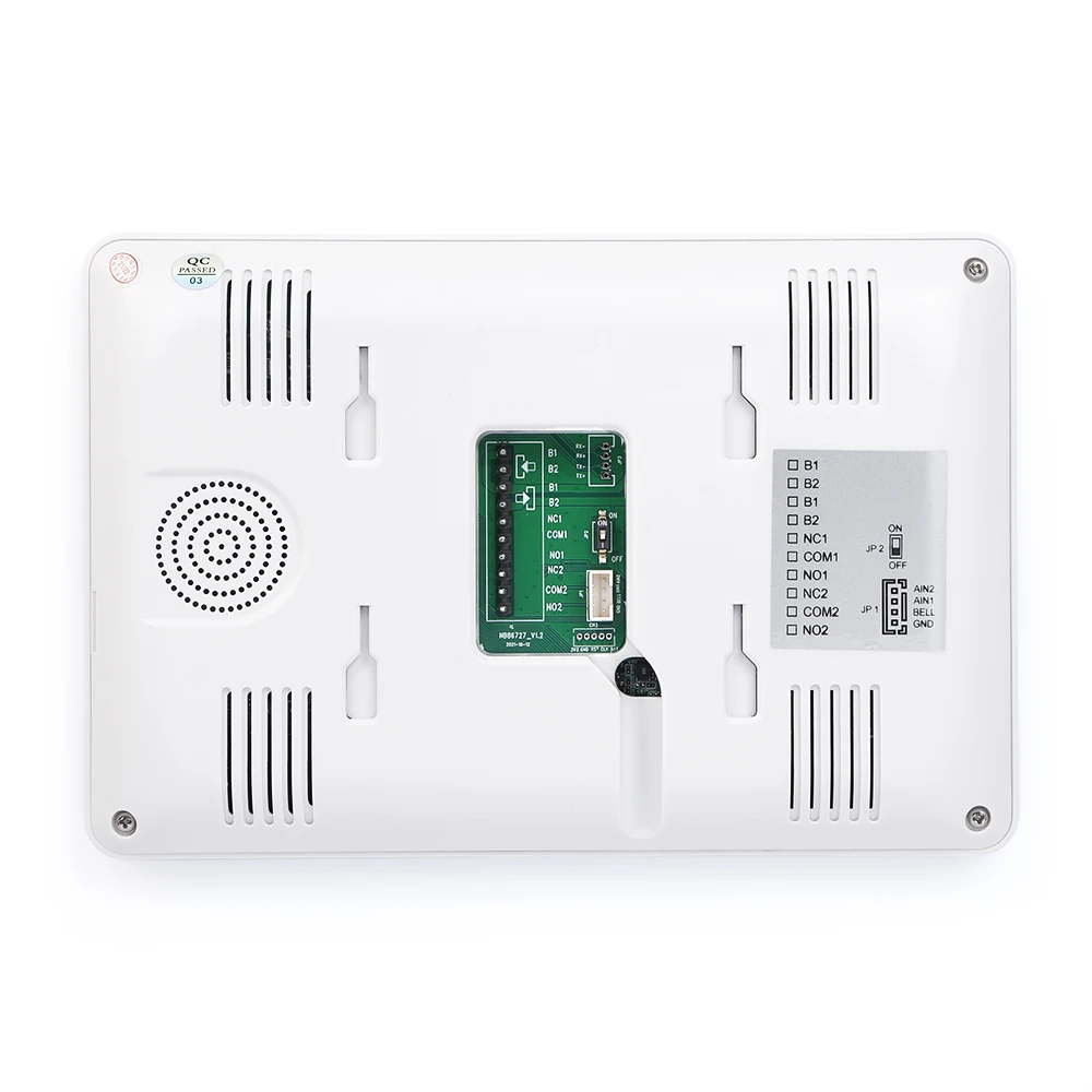 HOMSECUR 2 Wire Video Doorbell Intercom External Memory Recording&Photo - Imagen 5