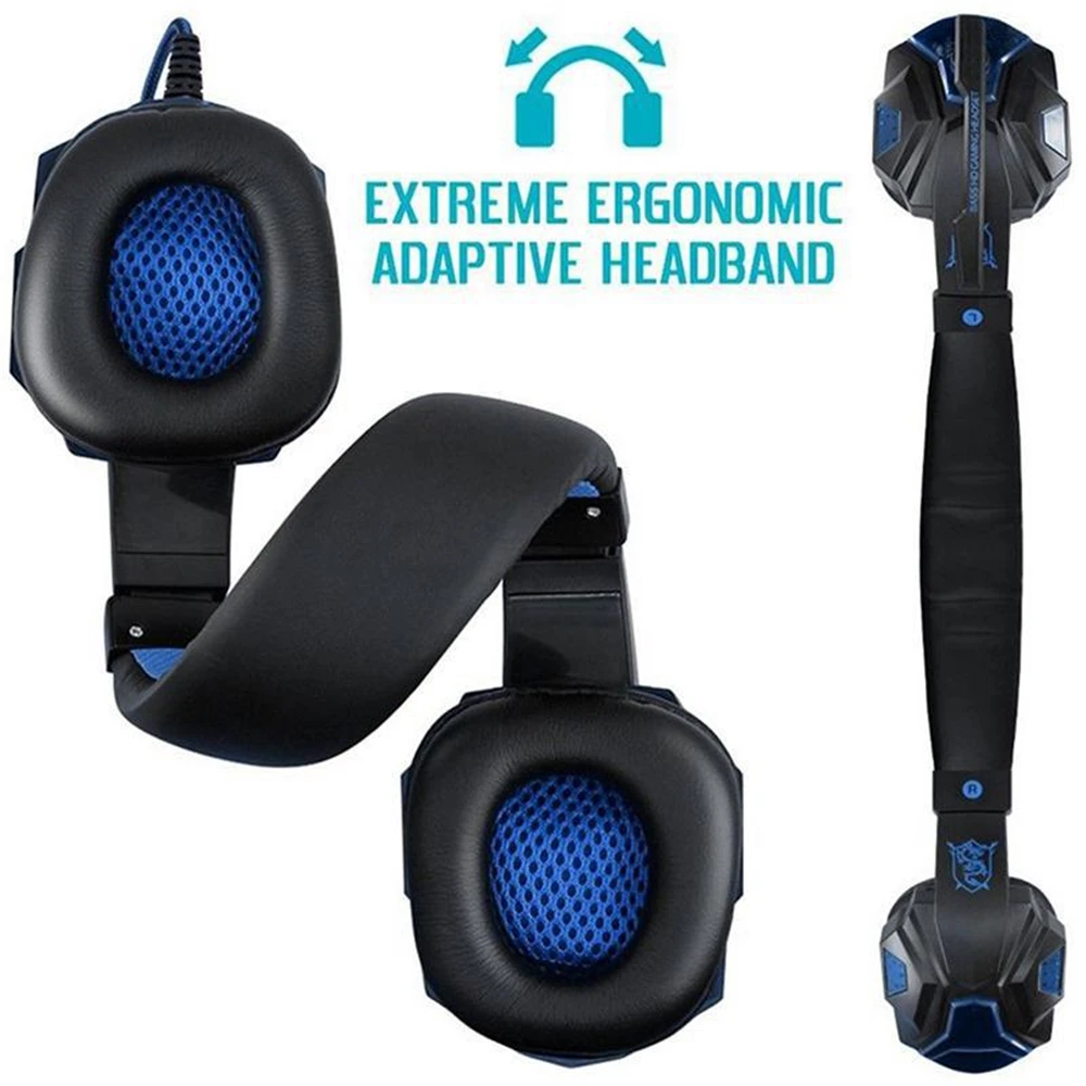 Casque gaming filaire PS4/PS5/Xbox/smartphone/PC, réglable 120°, avec micro antibruit – Image 6