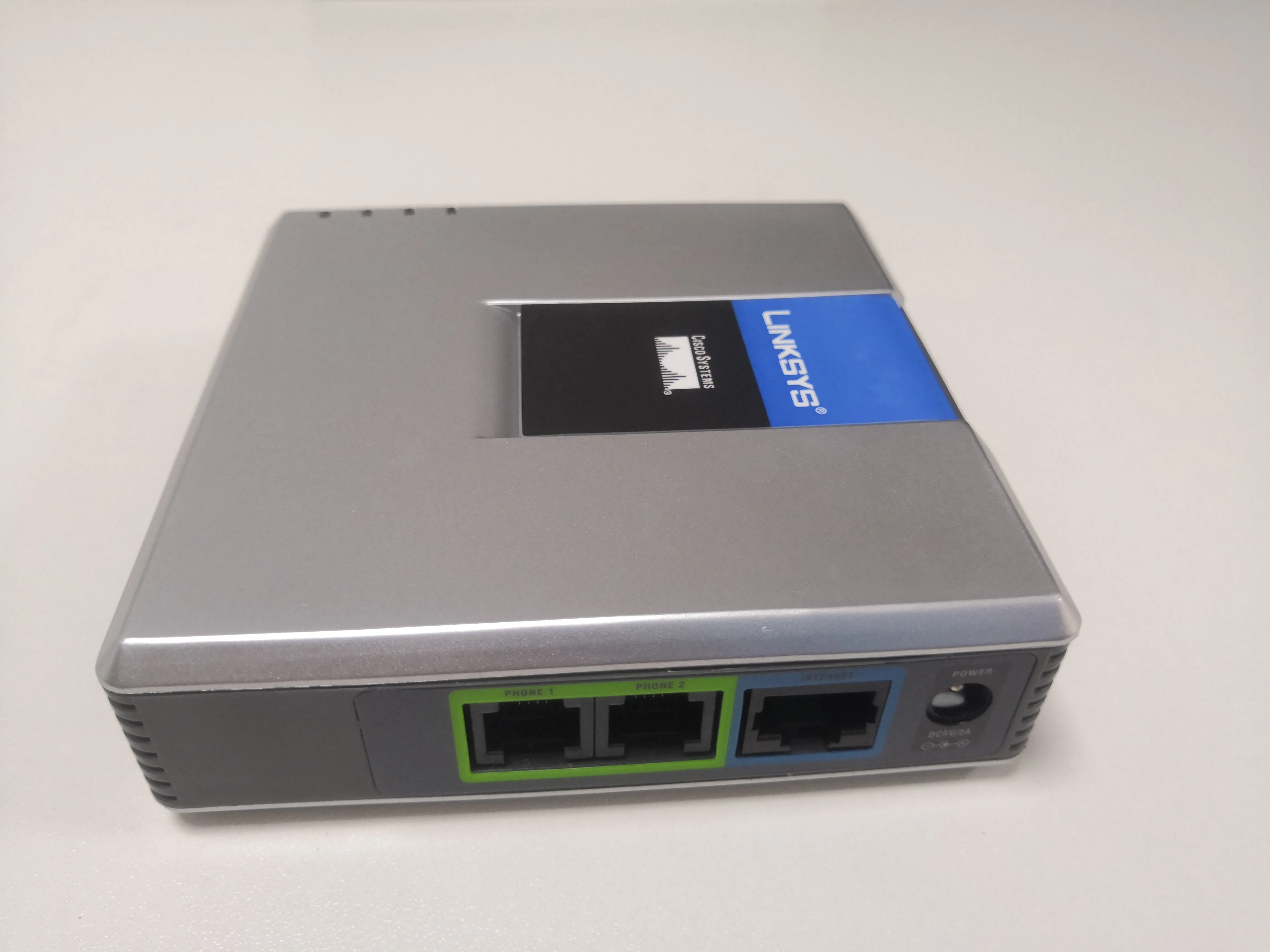 New Unlocked PAP2T SIP VOIP Phone Adapter with 2 FXS Phone Ports VoIP Gateway - Imagen 3