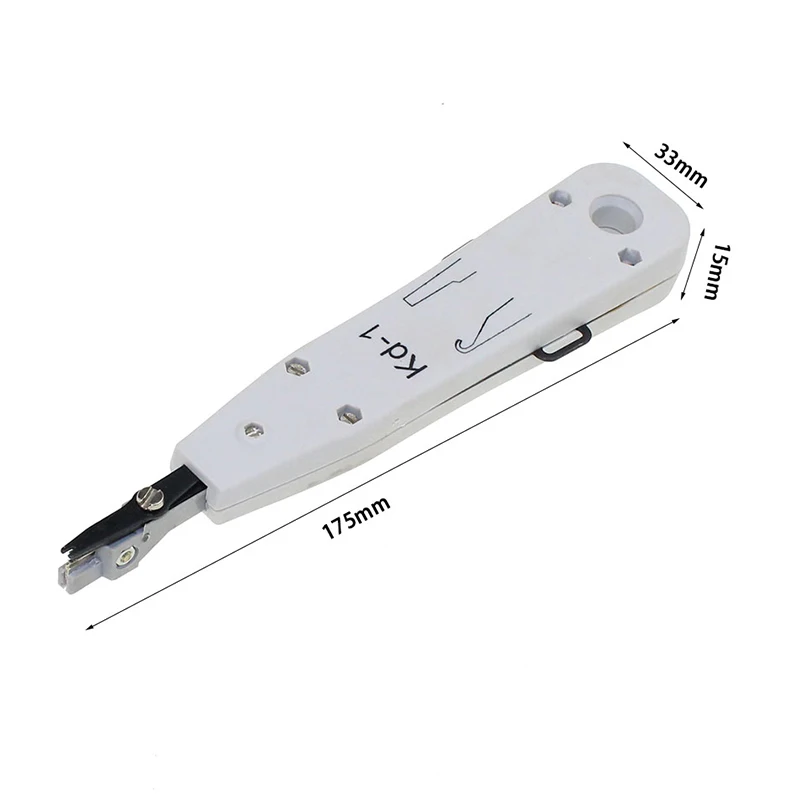 HTB1_OTlXN_rK1RkHFqDq6yJAFXaw Pelado de cables RJ11 RJ45 para teléfono, juego de herramientas de red de punzón, herramienta de prensado, Krone lsa-plus KD-1