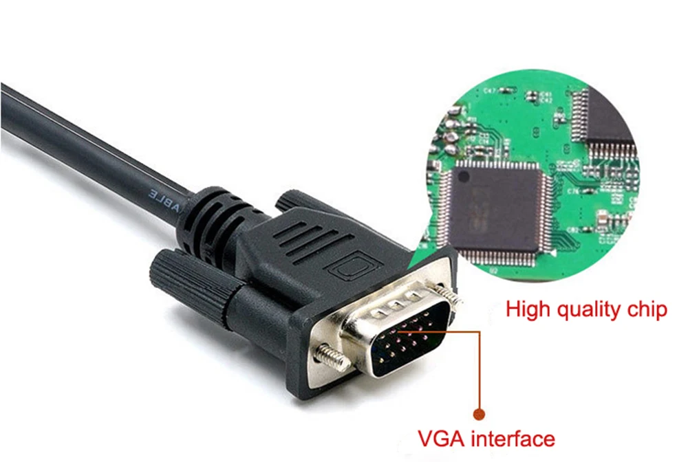 Hd2963b7a63934f0584979165c6f076f6N VGA To HDMI-Compatible Cable Converter for Ps4 Tv Box Aux Audio Splitter Display Port Projector Television Extender Adapter