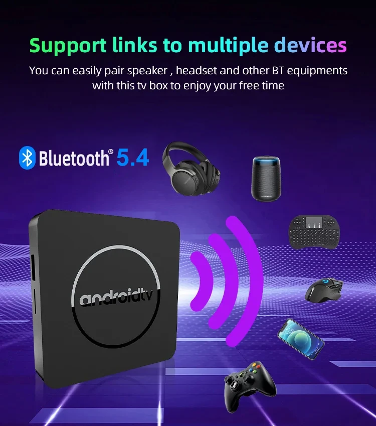 S067372e5e7294c3fb9240ab5456d17e2E Q10 Smart TV Box Android 16 Allwinner H313 8GB 128GB Dual Wifi BT5.4 Google Voice Assistant 8K HD Video Media Player Set Top Box