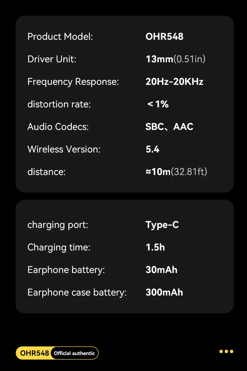 S10ea8f9802b34f46bdaee8d87322ab9bO Acer Ohr548 Wireless Bluetooth Headphones with In-Ear Design, Anc Call Noise Reduction, Charging Case, Stereo Sound Effect, Low Latency for Gaming, Comfortable Fit for Sports, Running, and Fitness