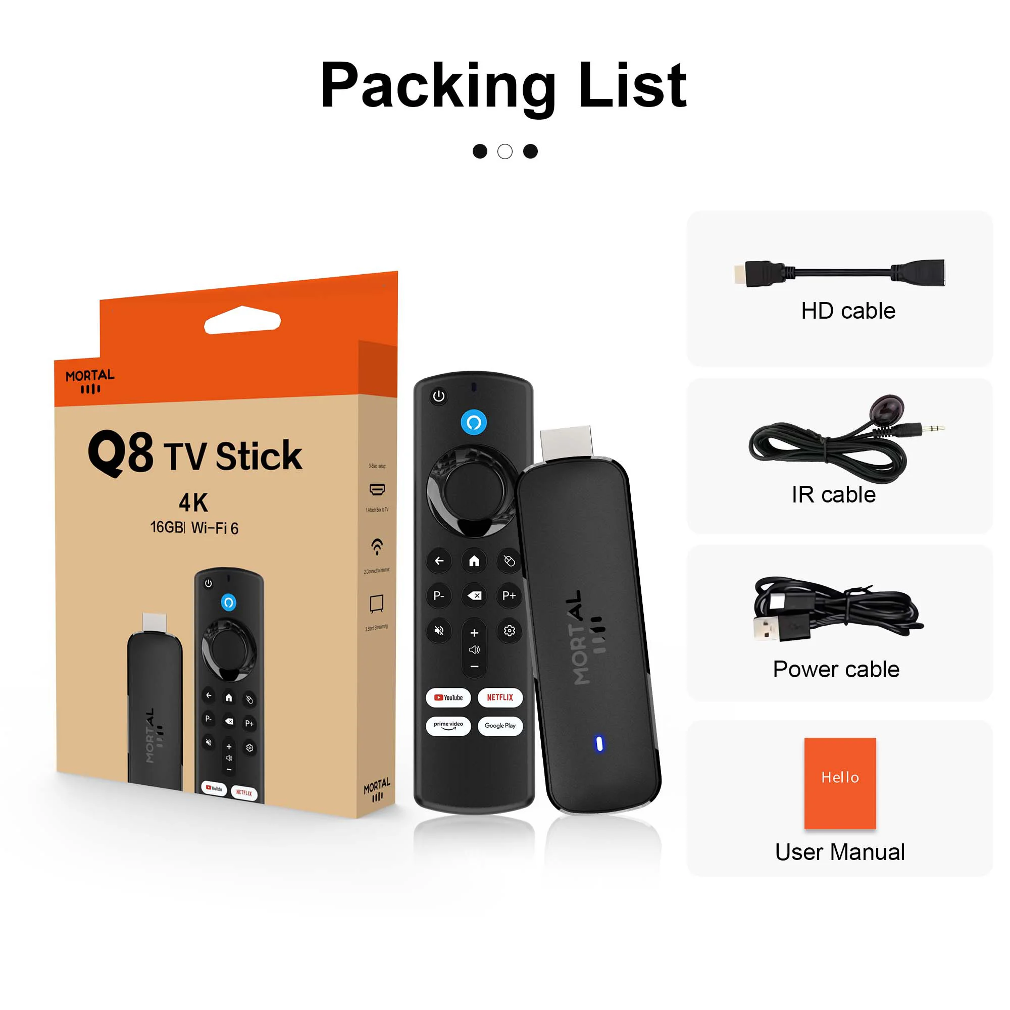 S140e3cd9e3214d2893c6db4facb5dc1bx Android14 TV Stick Mortal Q8 Global Version Allwinner H313 Chip Wifi6 Voice Remote 8K 4K@60fps YouTube Stream TV stick 2G8G16G