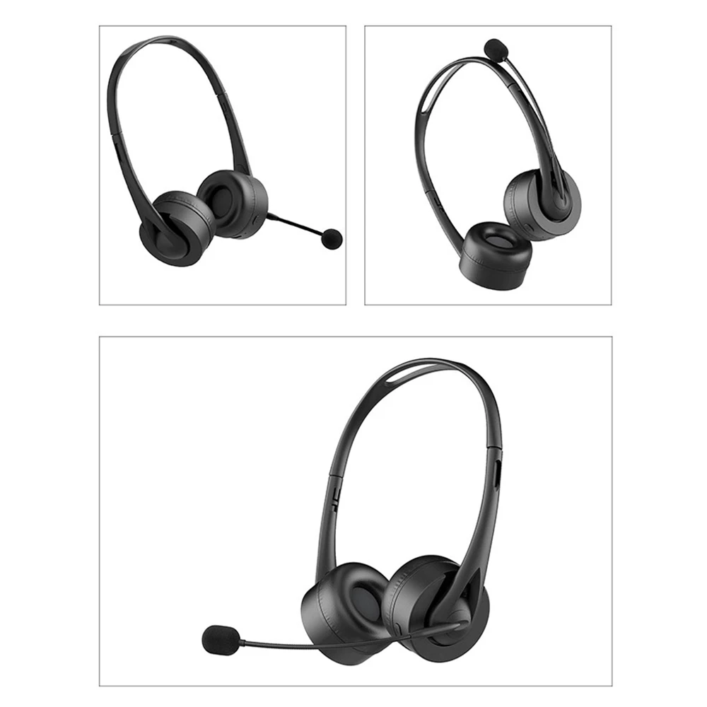 S1aa1c7d8fc7a4635accc6fe03efc09e6f Casque Bluetooth 5.3 avec micro, réduction de bruit, mains libres, HiFi sans perte, sans fil, pour centre d'appels bureau PC