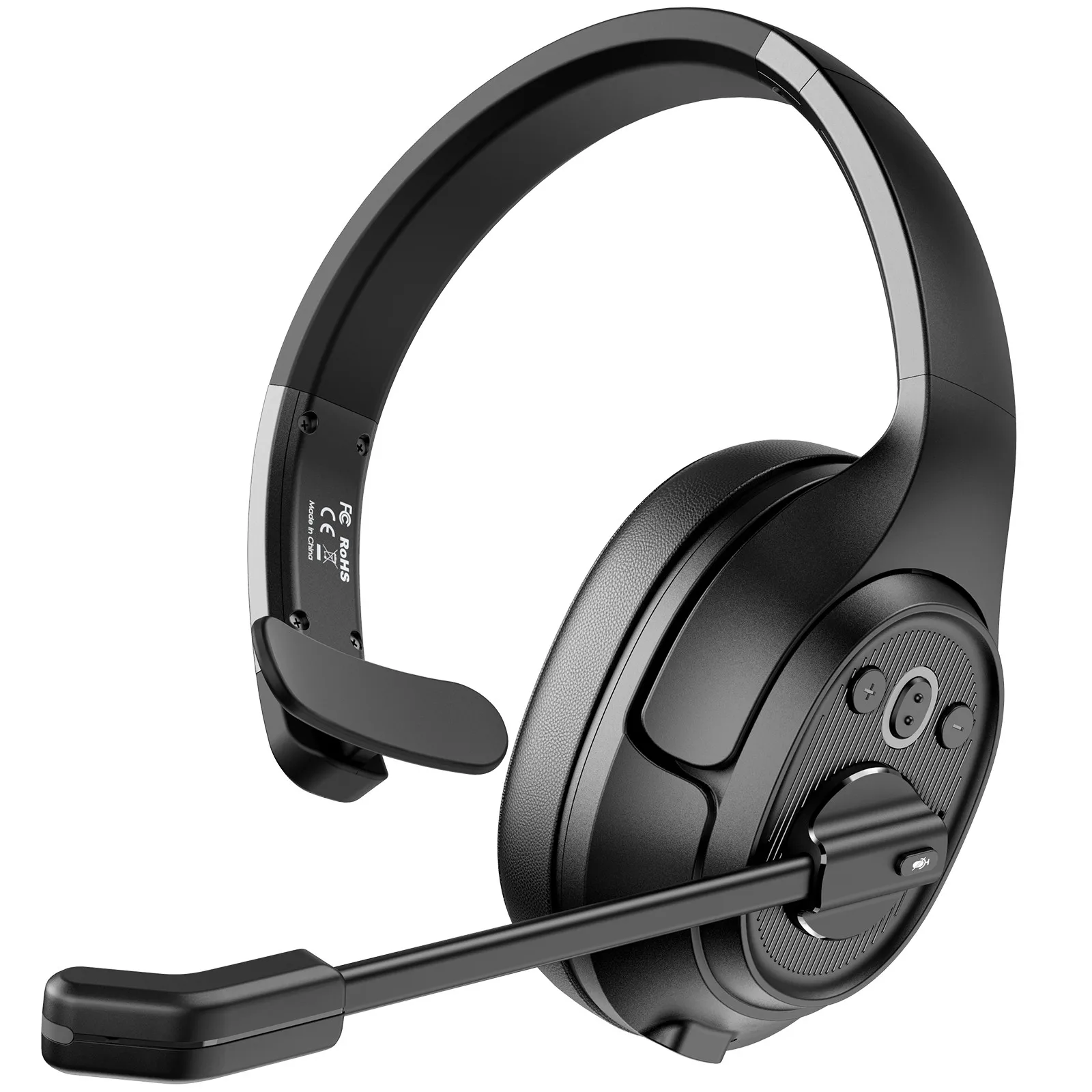 S21d45d95546543ab86b082d6b475999bm EKSA H12/H12E Casque filaire 3.5mm/USB supra-aural, micro rotatif antibruit, pour centre d'appels