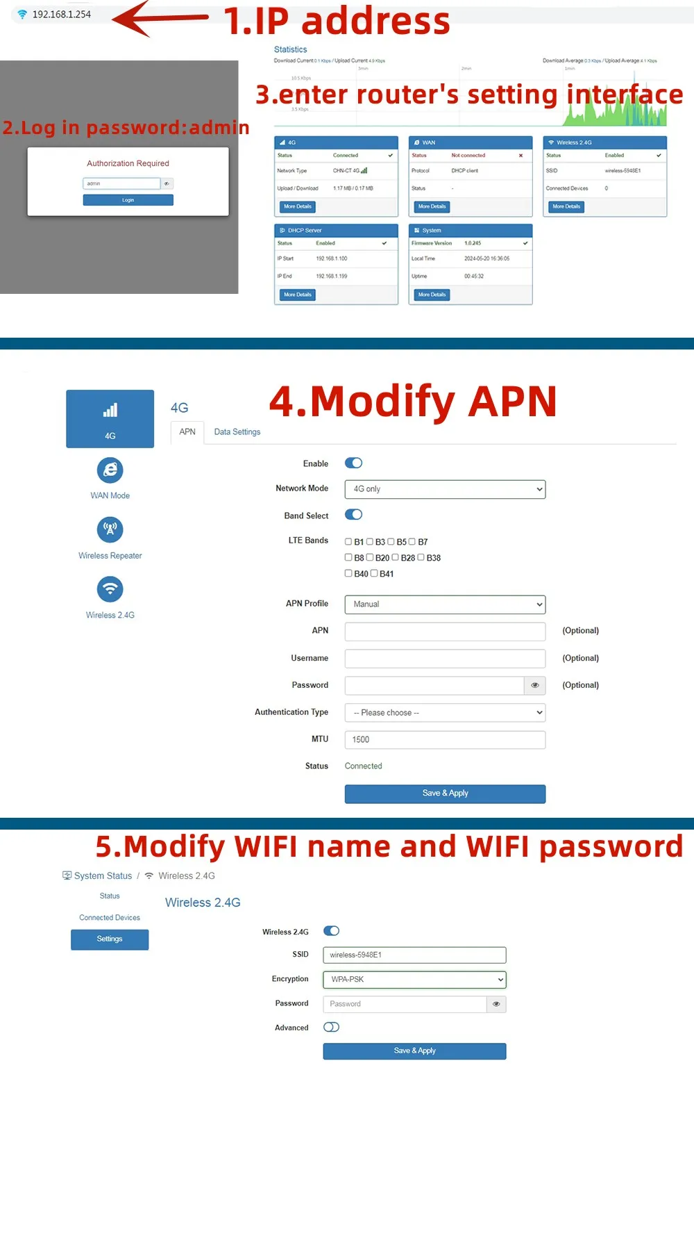 S21dfb54449e14b40aff73c2d13d58333u KuWFi 4G SIM Card Router Wireless WIFI Router 2.4G LTE Access Point Support VPN DDNS Hotspot Network Adapter for IP Camera