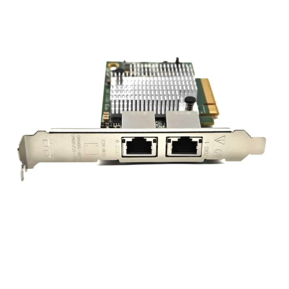 S229abd8e15364ed79b2199eecbe55518p 10G X540-T2 Ethernet Card PCI-E To RJ45 Double Port Nework Extend 10Gbps/5Gbps/2.5Gbps/1Gbps PCI Adapter Support PC Win10