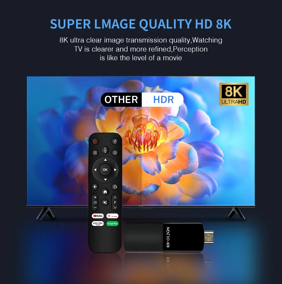 S2b57c93d864e4e04a1c2e23982ba899bt New Fire TV Stick 4k OFBY K9 Allwinner H313 Chip 2GB RAM 16GB ROM Android 13 OS TV Stick HD Picture Quality Fast Streaming