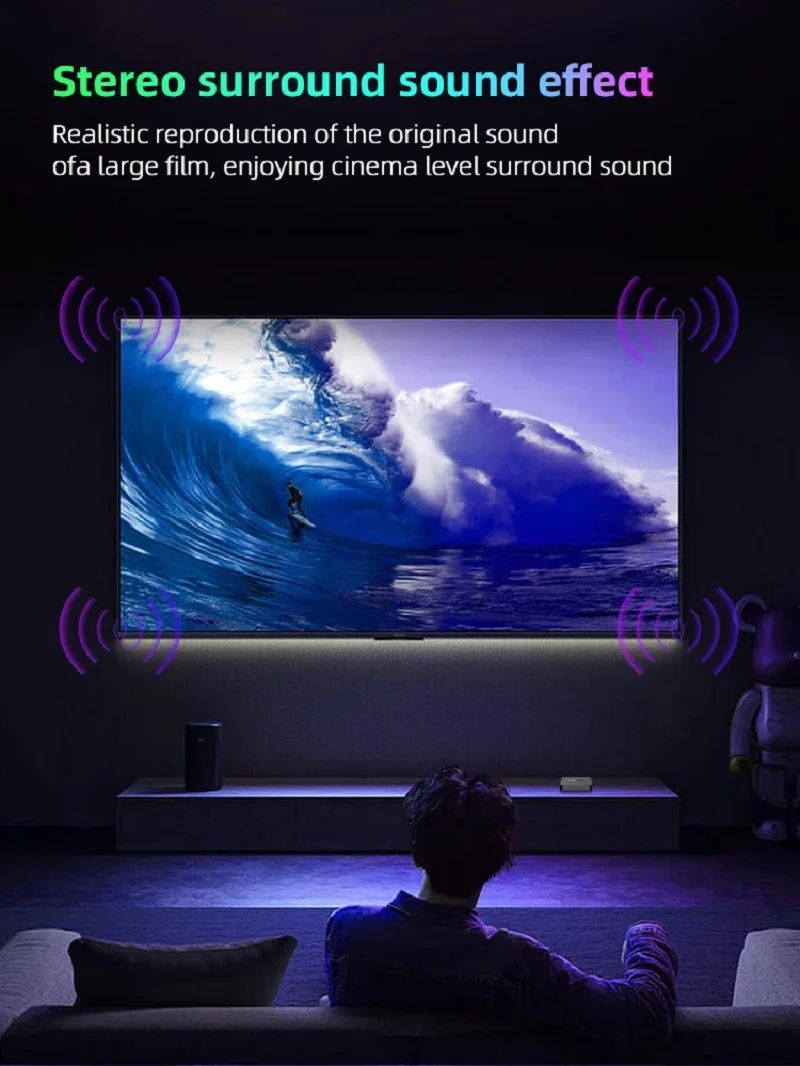 S361d55faf6104d5591b863697068abeaO YOZHIXU Q10 Smart TV Box AllwinnerH313 Android 16 Media Player Google Assistant Dual Wifi 5G 4GB 8GB 32GB 64GB 128GB Set Top Box