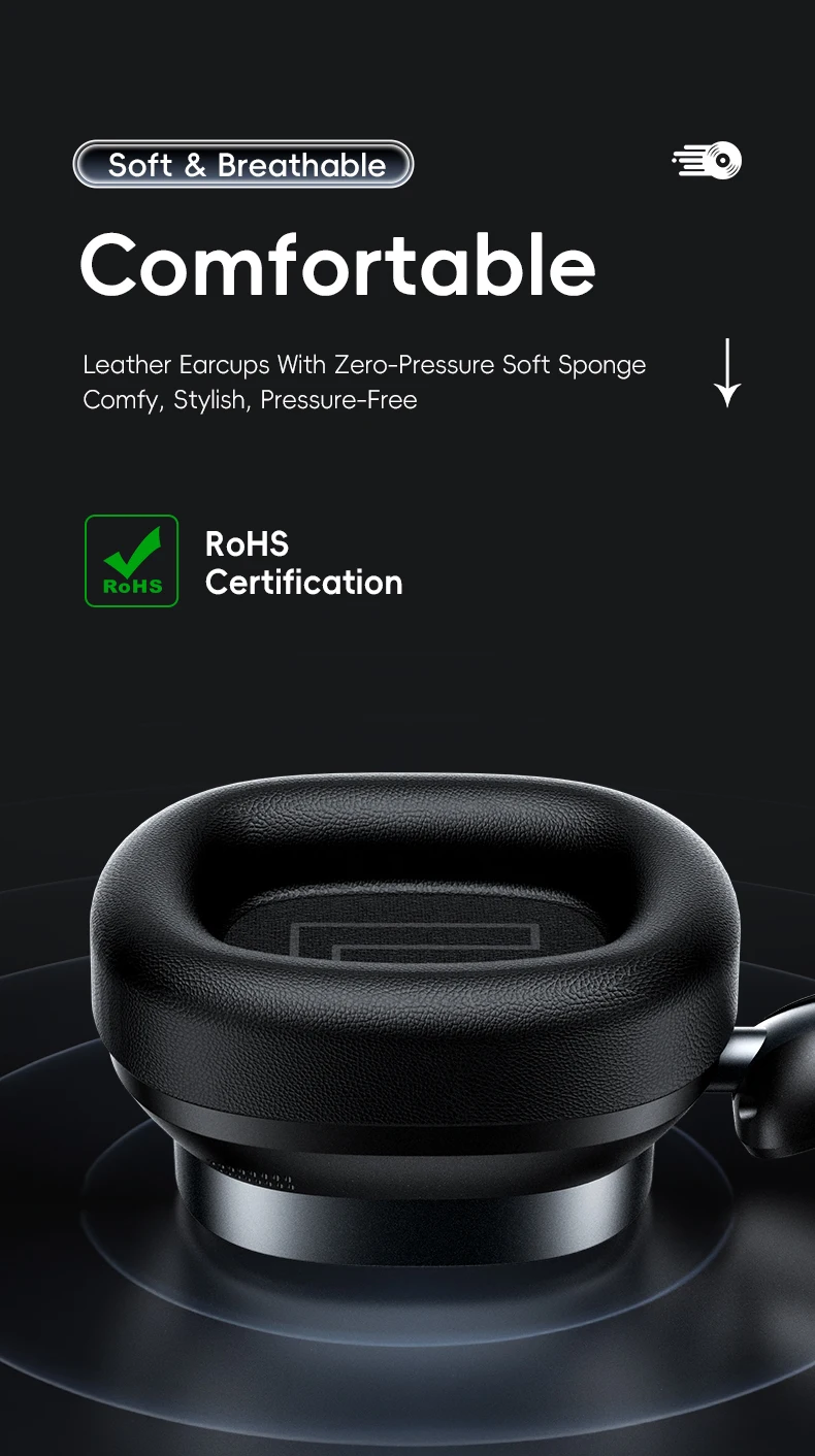 S378bfef9f2d84d61a0a399a18f077093Z Acer Ohr633 2026 Nouveau modèle, casque Bluetooth sans fil HiFi stéréo, ANC réduction de bruit d'appel, pliable réglable, micro HD intégré, gaming