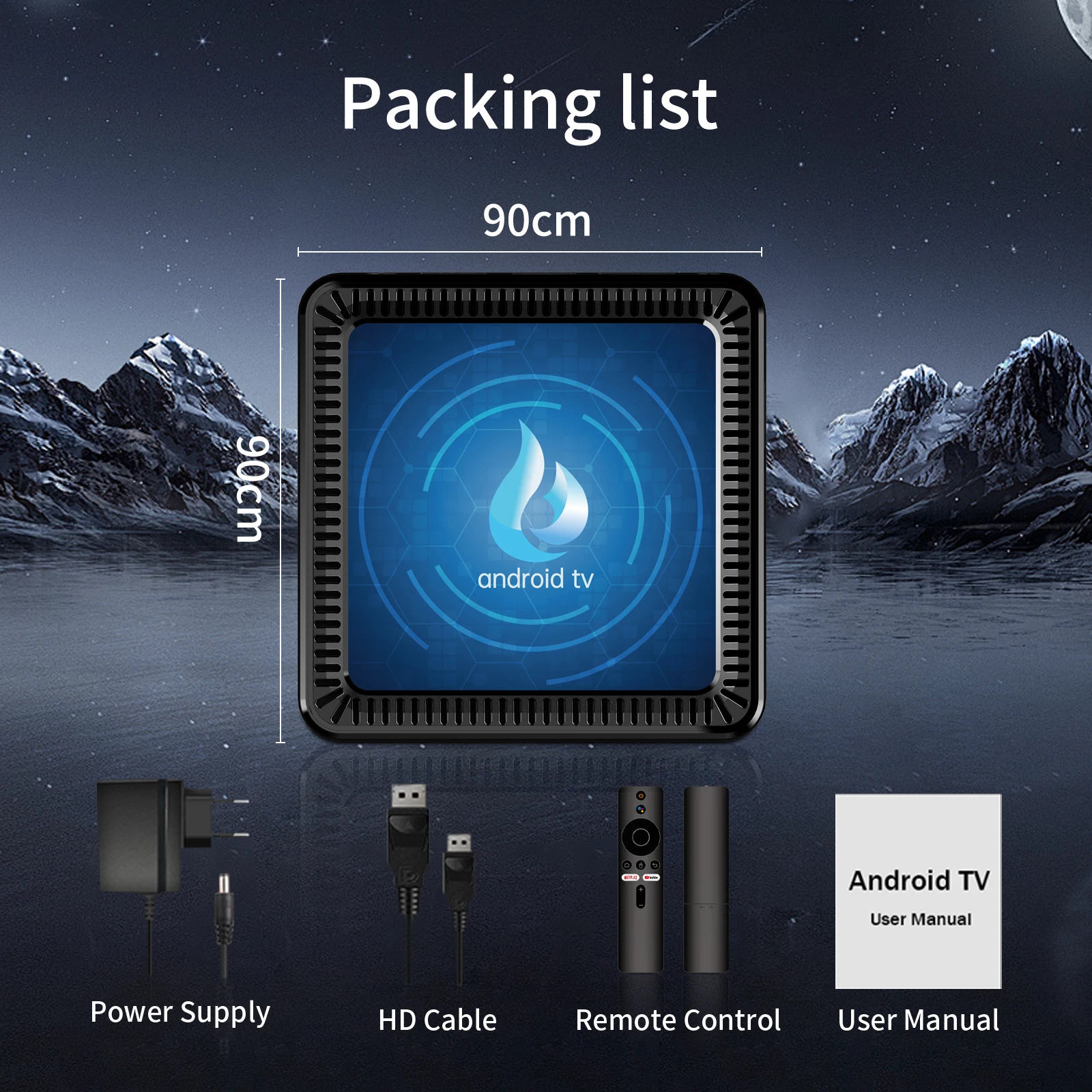 S40c9899b22dc40cf942234aee2e3a3b3k 2026 Q17 8K Smart TV Box Ram 4GB 8GB Rom 128GB 256GB Android 16 Media Player Allwinner H313 Google Assistant Netflix Set Top Box
