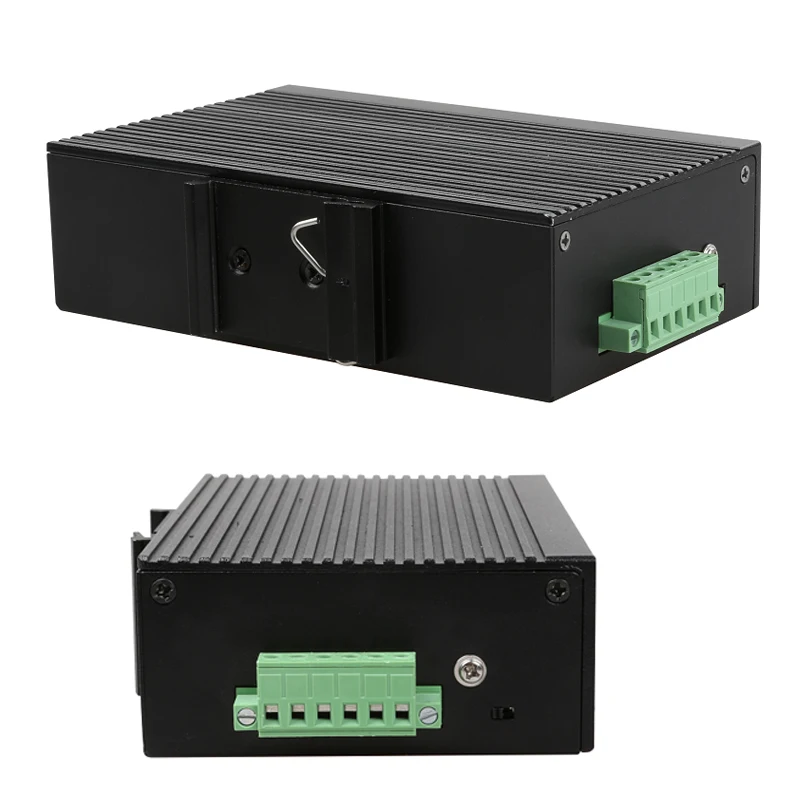 S4ae66d29eb6b40fe990863ebe74754b8W DC9~58V RJ45 Hub network switch DIN rail type 10/100M Ethernet Smart Switcher 8-Port Industrial switch Internet Splitter adapter