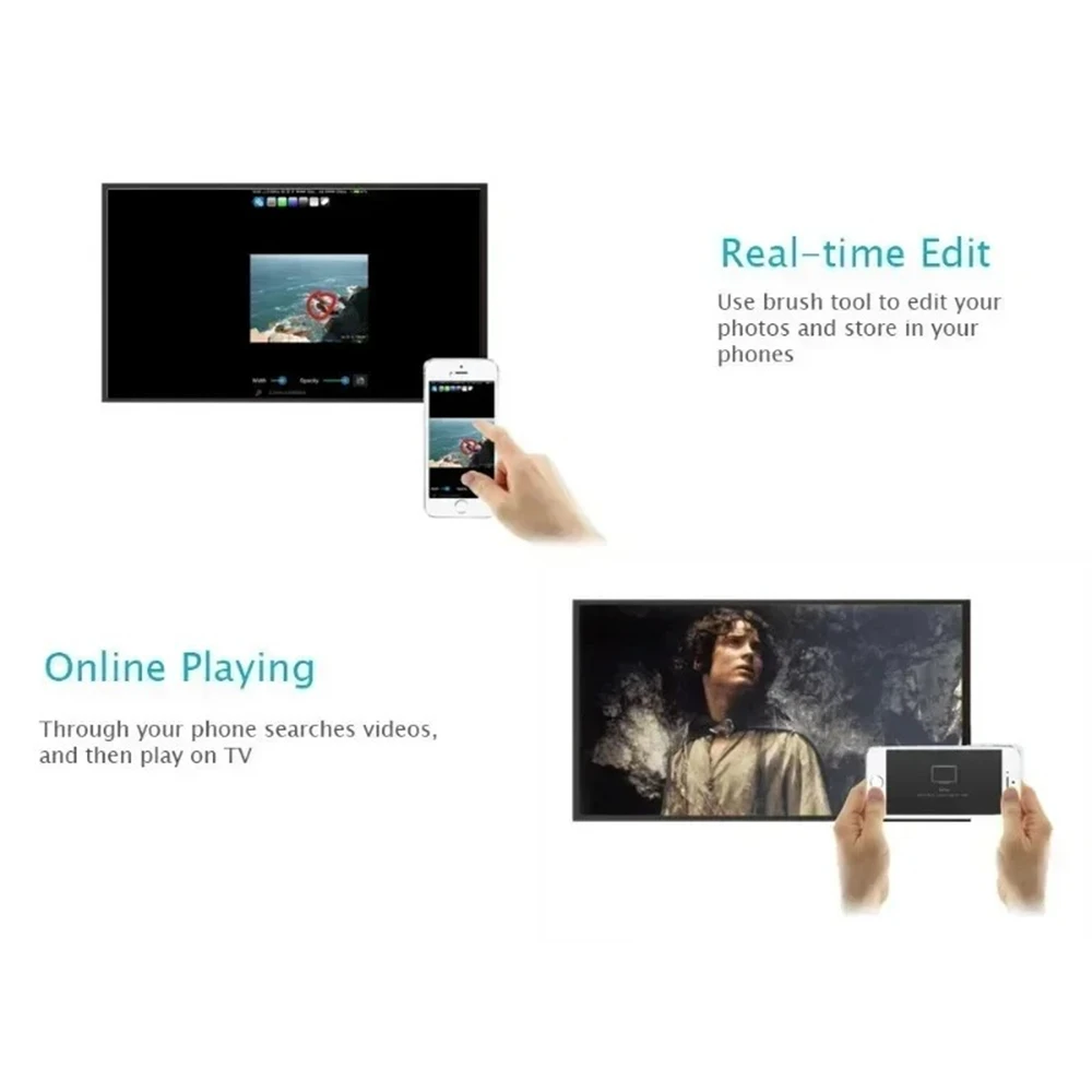 S523f70e54c684f40afec87420daea060j 1080P G2 For MiraScreen Display Anycast Wifi HDMI-Compatible Multi Screen Interactive Features For TV Android Ios Mirror Screen