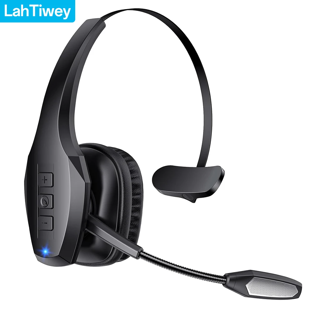 S53691f69ef9649e0805310701a8f770f6 Trucker Bluetooth Headset, Wireless Headset with Mic, Bluetooth Headsets with Dual Noise Cancelling Microphone & Mute Button