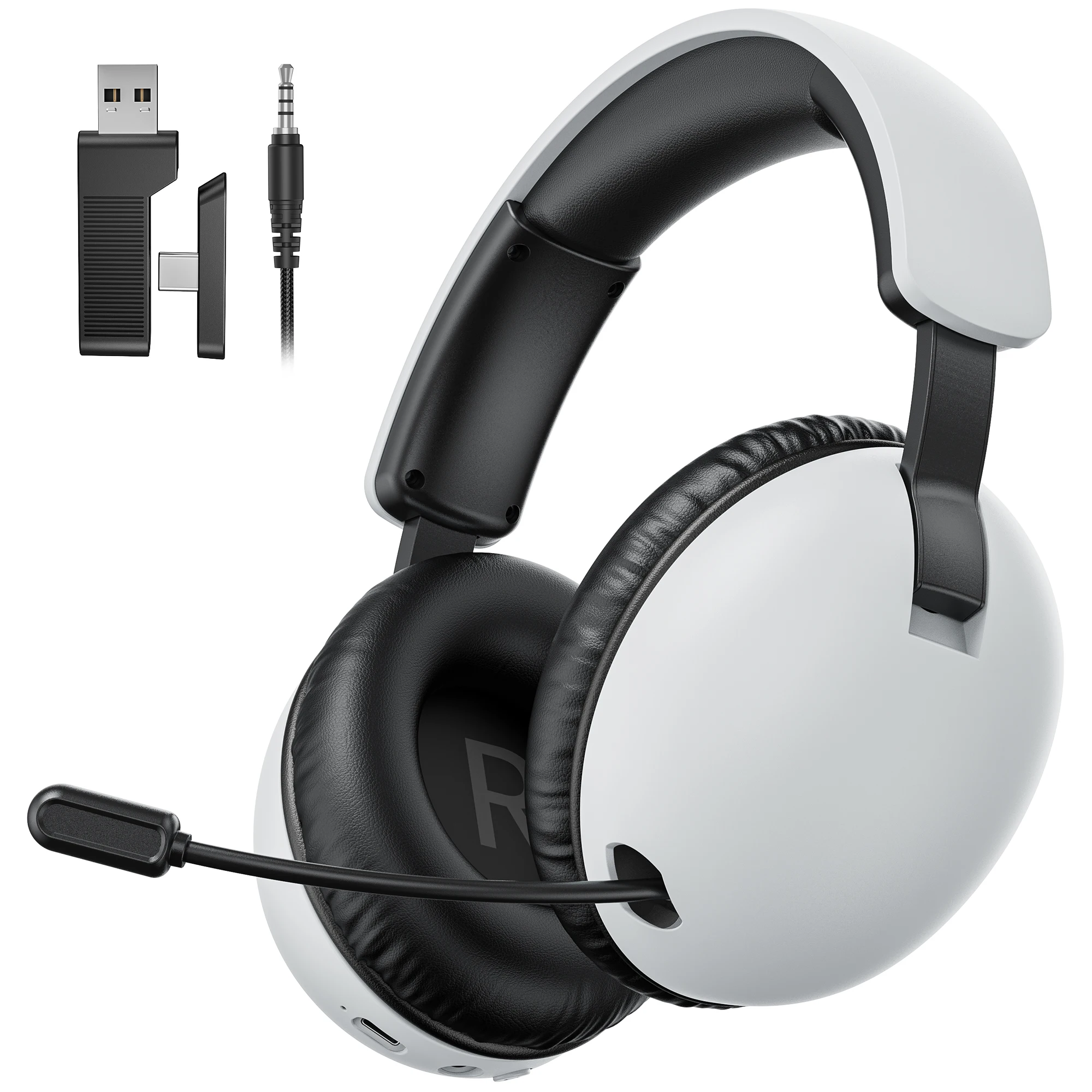 S5dfc1363c9384467b28558d5c0dcabbcg Acincai BL500 Wireless Gaming Headset with Mic for PS5,PS4,PC,Bluetooth Gaming Headphones and microphone