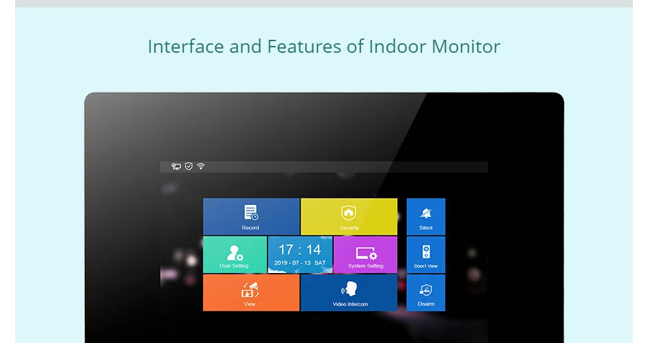 S5f5e246085f84da5a3a2f4d17f2b5b17d HOMSECUR PoE Powered RJ45 960P Tuyasmart APP Video Doorphone Intercom Entry Fingerprint RFID Doorbell Camera Snapshot Recording
