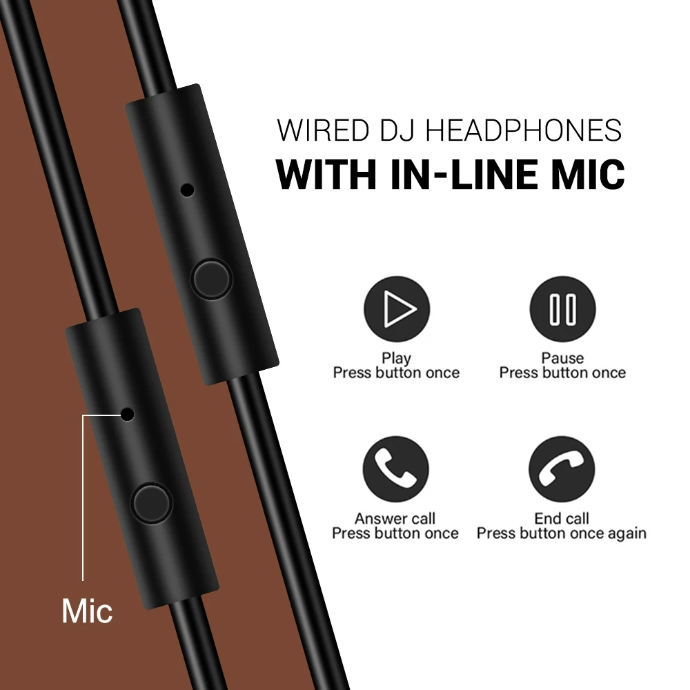 S6149be404bd44bc2b856075a75d34a03q Oneodio Pro 30 Professional Studio DJ Headphones With Microphone Over Ear Wired Earphones HiFi Monitors Foldable Gaming Headset
