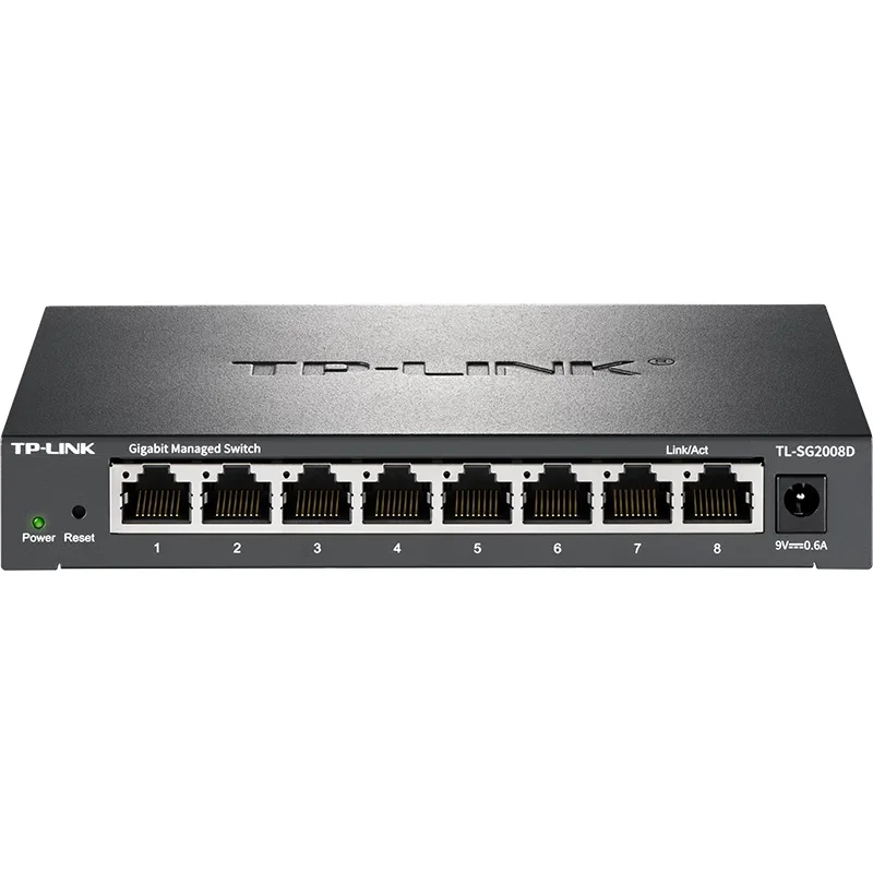 S6186ece430284a5cb6573f347ff44672k TP-LINK Cloud Switching TL-SG2008D 8-port Full Gigabit Web Network Management Cloud Management Switch Network Cable Splitter