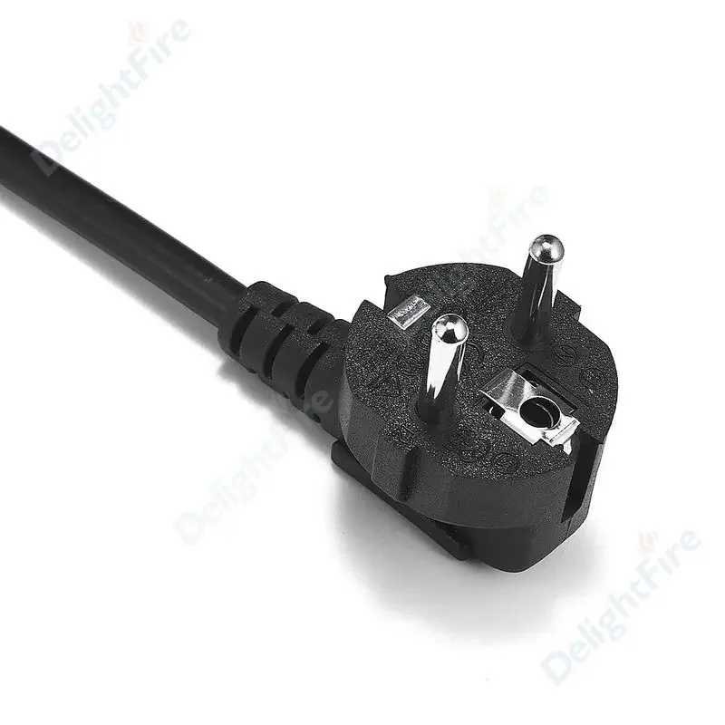 S631c6d0522dc422d93ae4f75719e4fael EU Power Cable IEC C13 Power Extened Cable 1.2m 1.5m 2m 3m AC Power Supply Extension Cord For PC Computer LG TV Monitor Laptop