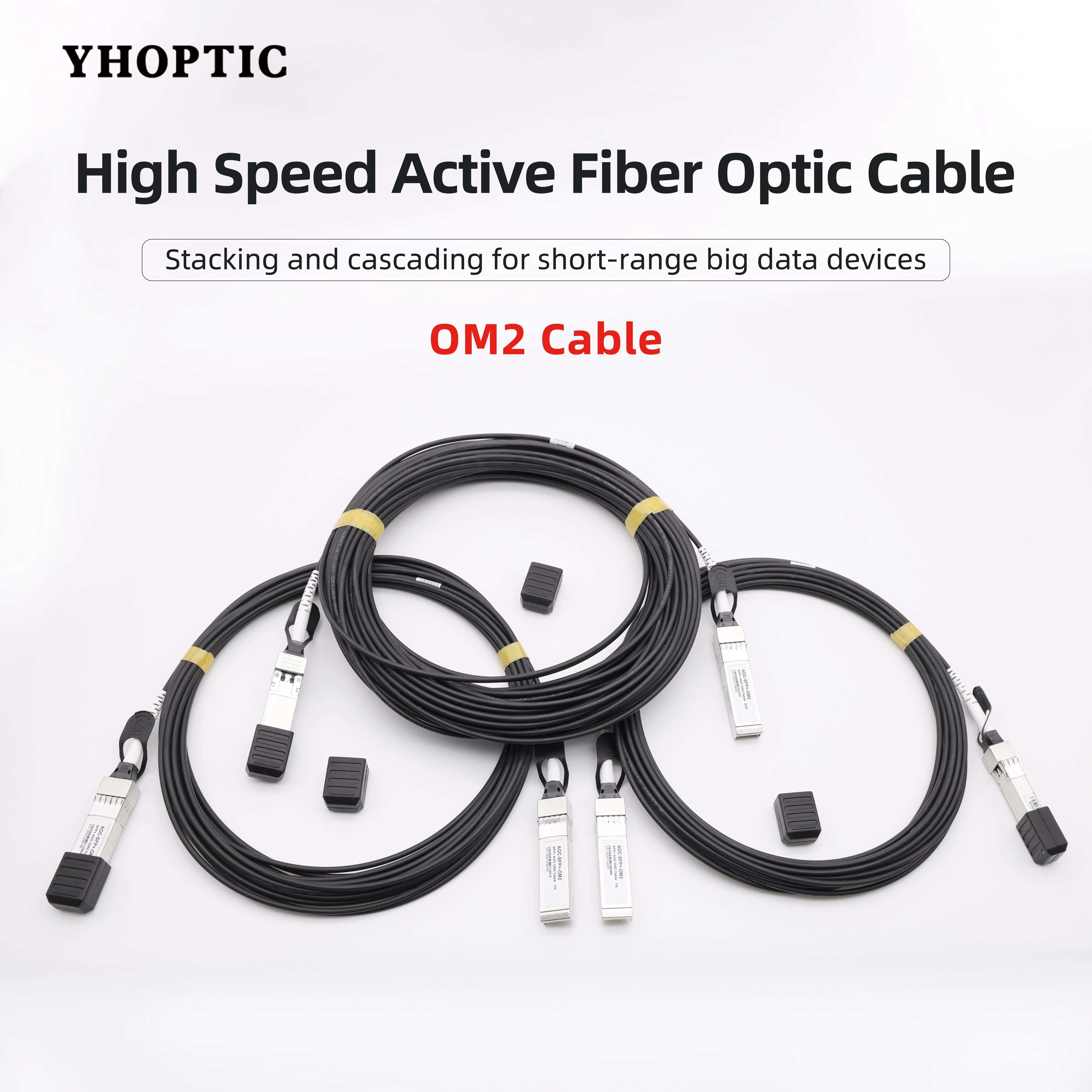 S64915d64574d4e279d03e59e653d0c32y AOC Cable 10GB SFP OM2 7M/10M/20M 10GB ASE Active Optical SFP Cable(AOC) for Cisco,MikroTik,Ubiquiti...Etc Switch Fiber Optic