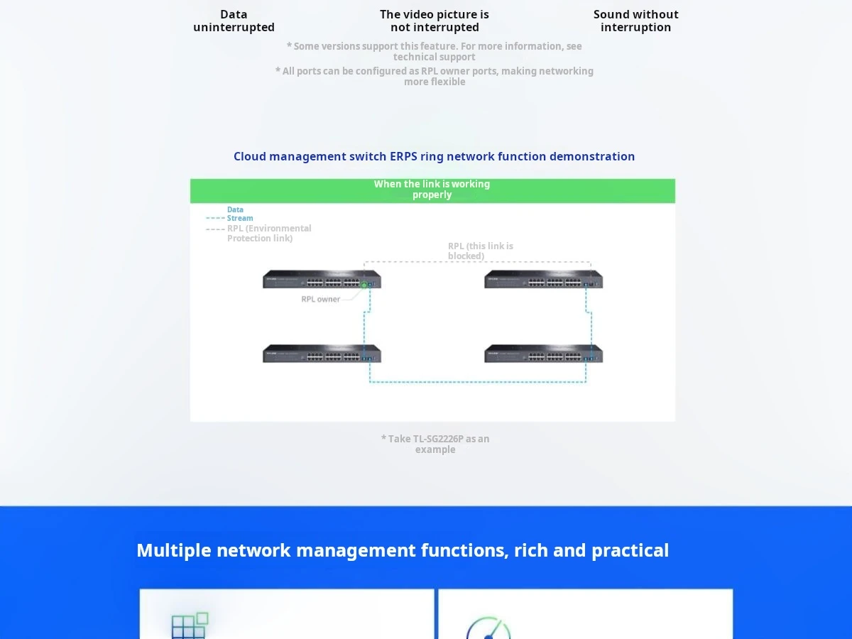 S732584d487dc4503bc317fb0ae4c7aacS TP-LINK 10-port Full Gigabit Switch with 9-port Power Ethernet Ports and 1 2.5G SFP Optical Port