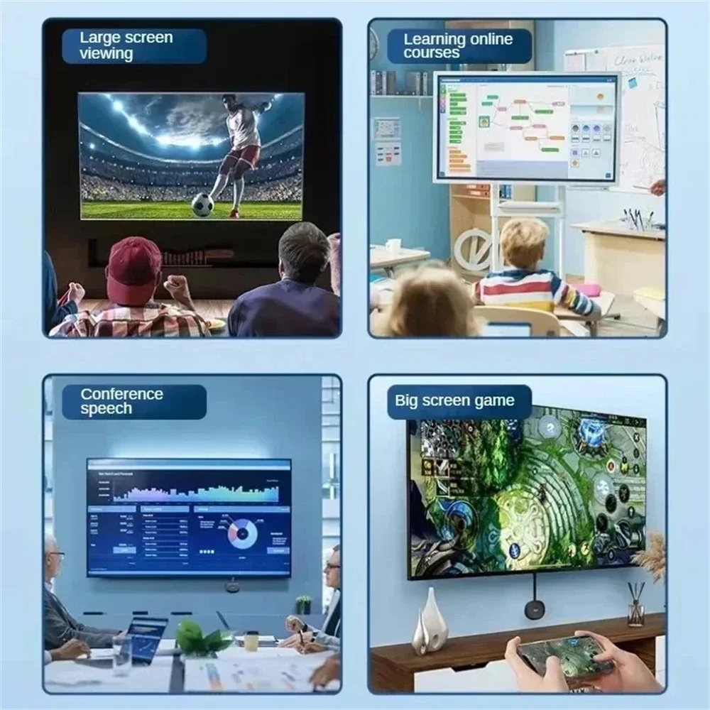 S7b450329cefc4c18bb28ad01c3f036b72 Portable G2 Miracast Anycast WiFi Display Dongle 1080P HDMI Wireless Screen Mirroring Adapter for iOS Android Phone Projector TV