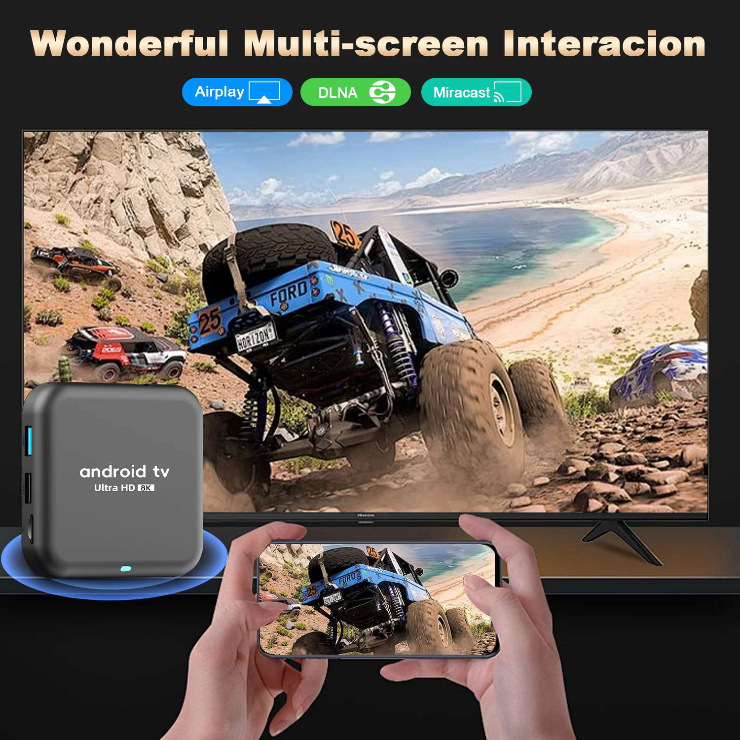 S7c3e4e4990864d52bea49f0615c2d40br TV Box RK3518 Android 16 8K BT6.0 Ram 4GB 8GB Rom 128GB 256GB Dual Wifi 5G Wifi6 Media Player Google Assistant Smart TV Box Q18