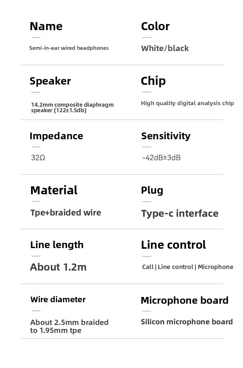 S84387236570744f39d5aa23dcb699a1dj For Samsung Wired Headphones HiFi 9D Surround Sound With Wire Control Type C 3.5mm Music Earbuds For Galaxy S25 24 Ultra A54 A53