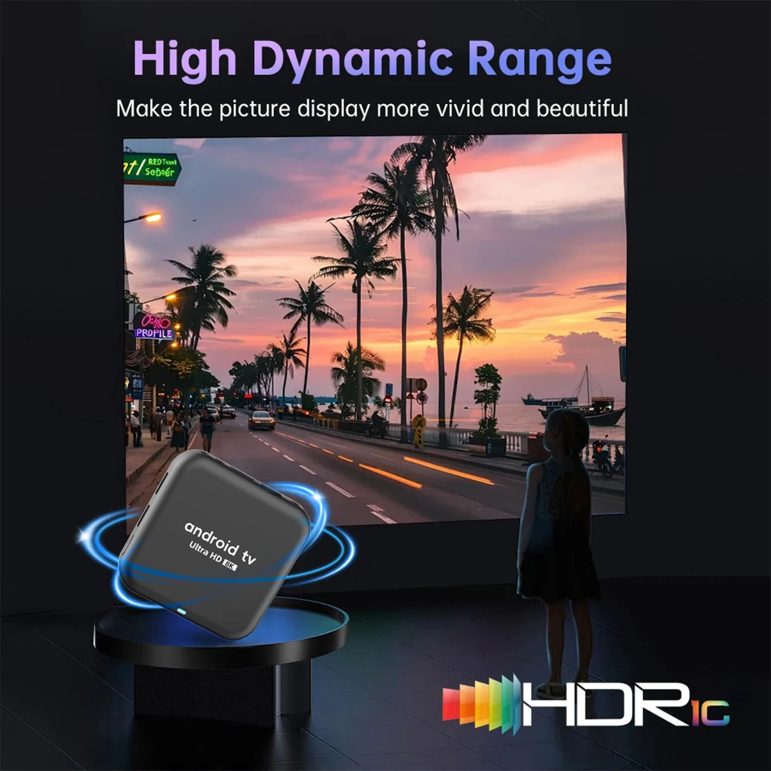 S84ee55d8a0864a32b834a83dfd08c7d3y TV Box RK3518 Android 16 8K BT6.0 Ram 4GB 8GB Rom 128GB 256GB Dual Wifi 5G Wifi6 Media Player Google Assistant Smart TV Box Q18