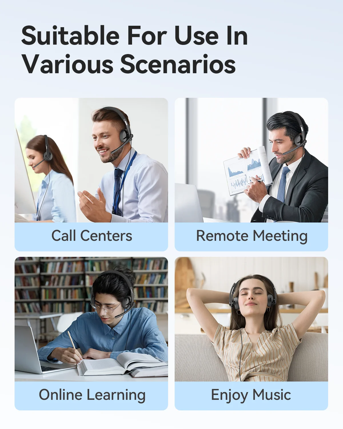 S910ac1d741614d00a61ab3b1a0a574e93 EMEET Wired Headset with Microphone Call Center USB Headphones ENC Noise Cancelling Office Cable Earphones for Phone/PC Computer