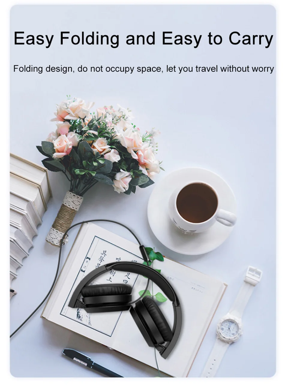 S92c490f62d6e4814bce10b6fdfcdde69Y Philips TAH4105 Wired Headphones HiFi Stereo HD Call Headset With MIC Suitable For Online Learning And Outdoor Sports Earphones