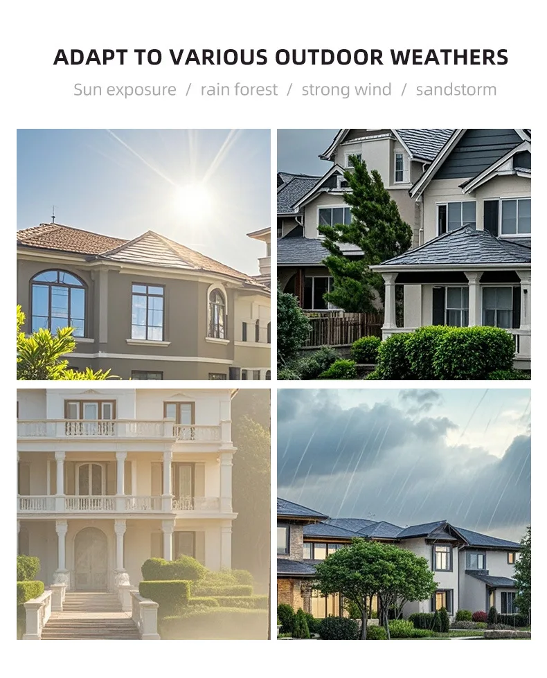 S9748caae54dc4d8eba0d8a1c4bfc584dH Wireless Video Doorbell with Solar Rain Cover Waterproof Wifi Door Bell Camera Color Intercom Video Doorbell Smart Home Security