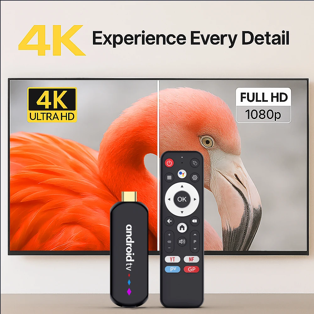 S9bfc229eb8f64dc8bebb52af2410039bq Clé TV Smart S905L3 H96 MAX Android 14.0 4K, BT, double WiFi 2.4G 5G, lecteur multimédia, assistant vocal, 2 Go 16 Go