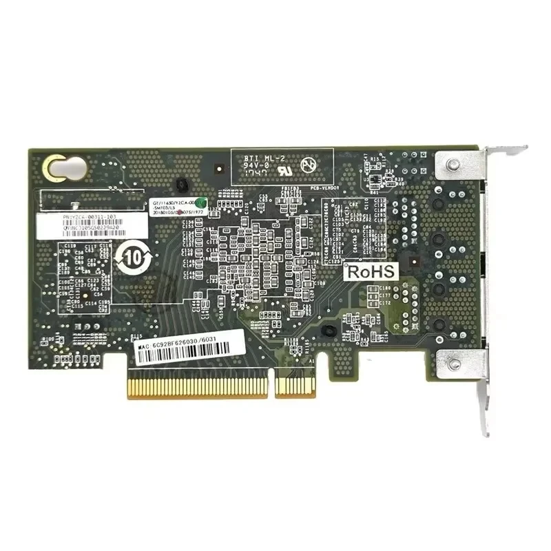S9c2d07926673424d802c4d45e4a86b1cD 10G X540-T2 Ethernet Card PCI-E To RJ45 Double Port Nework Extend 10Gbps/5Gbps/2.5Gbps/1Gbps PCI Adapter Support PC Win10