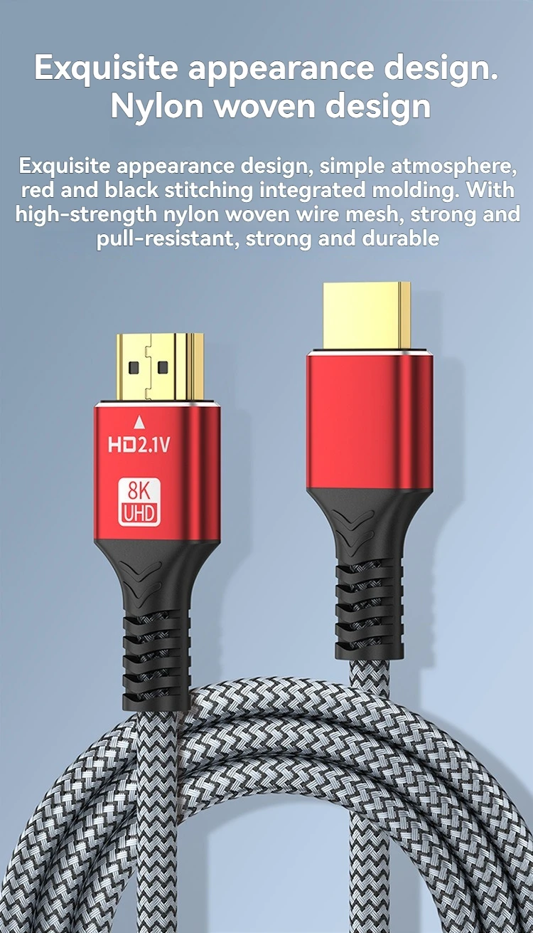 Sa3cf1723c1344267a6f412609b1e484a7 Uyellow 48Gbps HDMI-compatible Cable 8K 60Hz 50cm 1m 2m 3m 5m HDMI-compatible 2.1 Cable 4K 120Hz HDR 3D Effect Video for HDTV PC