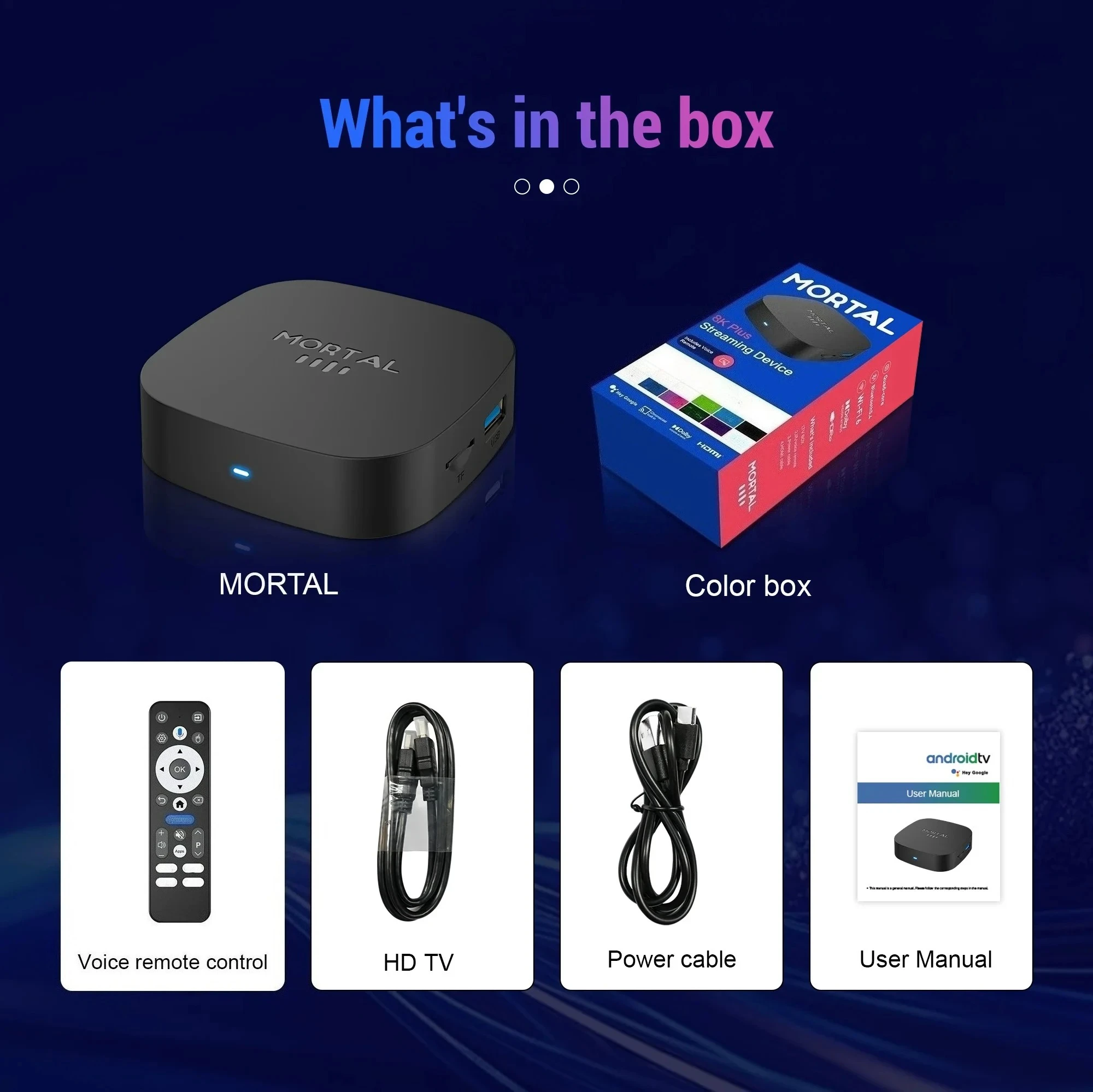 Sab510dacc6b0490c97854d8b8304f9e1c 2026 Nouvelle Box TV Smart Android 16 Rockchip RK3518, WiFi6, BT 5.4, interface 8K HD, lecteur multimédia, assistant vocal, IPTV