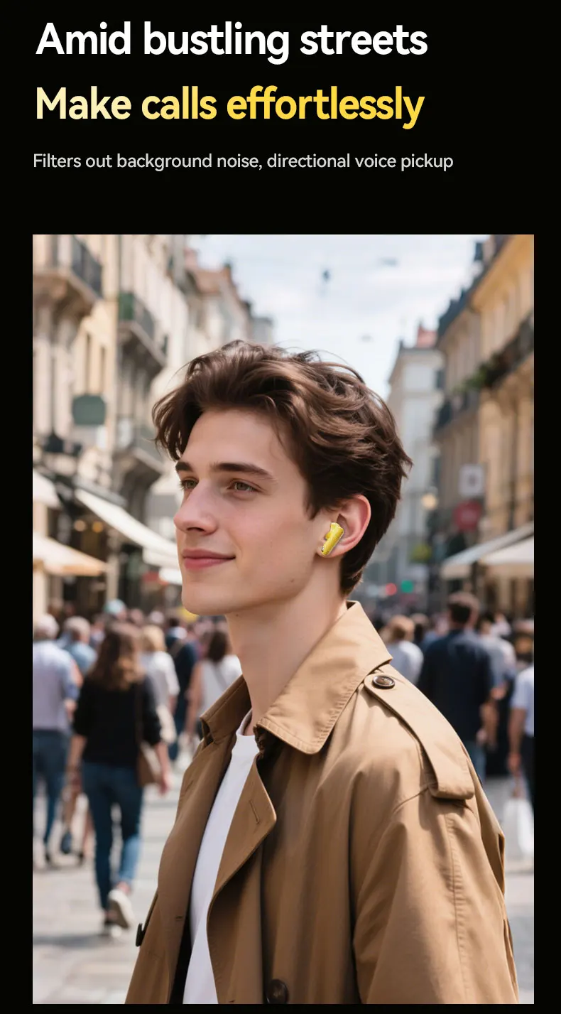 Saf24634ec0cf4d638052c92373df1b37A Acer Ohr548 Wireless Bluetooth Headphones with In-Ear Design, Anc Call Noise Reduction, Charging Case, Stereo Sound Effect, Low Latency for Gaming, Comfortable Fit for Sports, Running, and Fitness