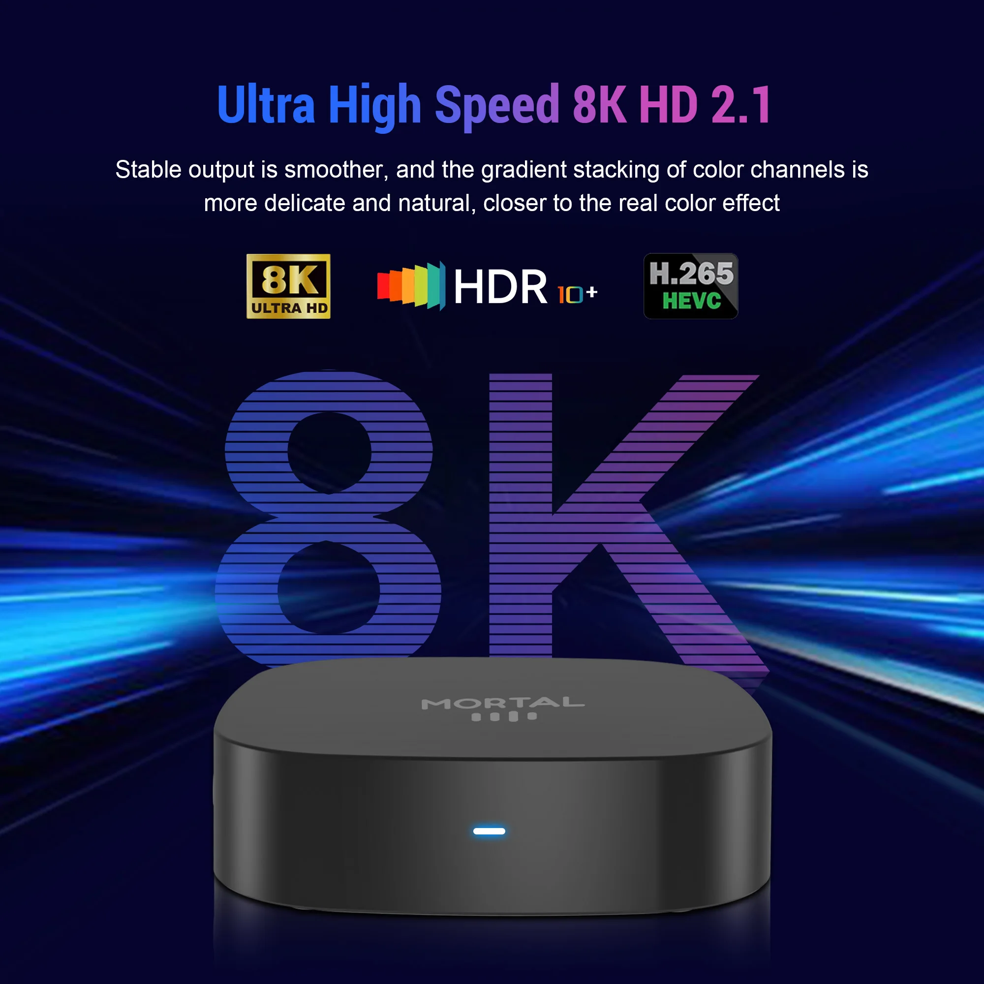 Sb1b960b90df54f9ca741746618a6310bL 2026 Nouvelle Box TV Smart Android 16 Rockchip RK3518, WiFi6, BT 5.4, interface 8K HD, lecteur multimédia, assistant vocal, IPTV