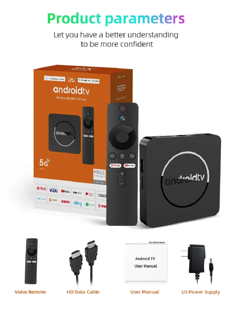 Sb770e96ae860441381783fa9578c924cr YOZHIXU Q10 Smart TV Box AllwinnerH313 Android 16 Media Player Google Assistant Dual Wifi 5G 4GB 8GB 32GB 64GB 128GB Set Top Box