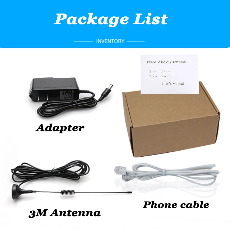 Sc0be589679c34052a79c1df0ccfbdeb8M 4G LTE VOIP Fixed Wireless Terminal DTMF For Landline Phone Billing System Alarm Dialer Wireless Access Platform